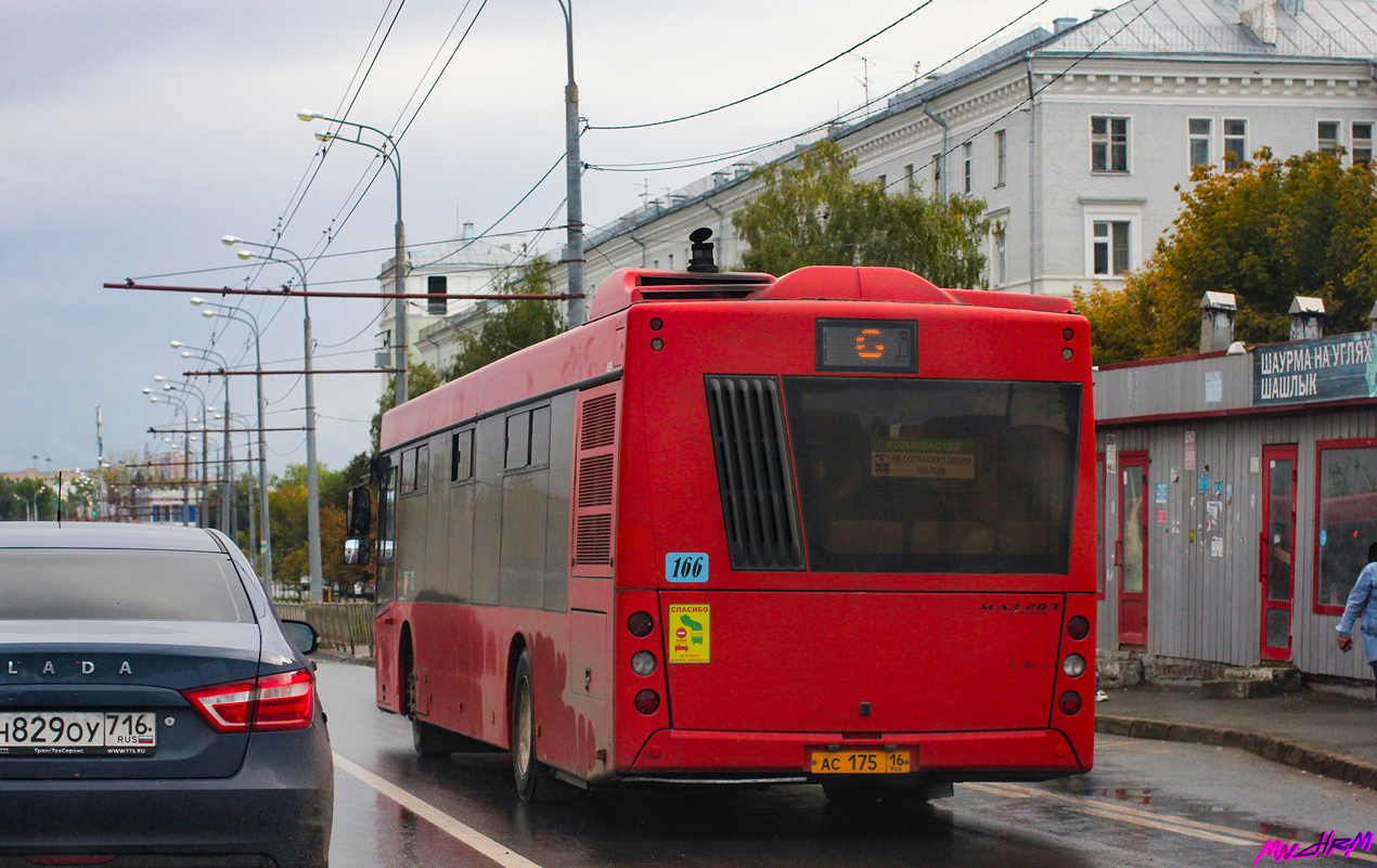 Татарстан, МАЗ-203.069 № 04166