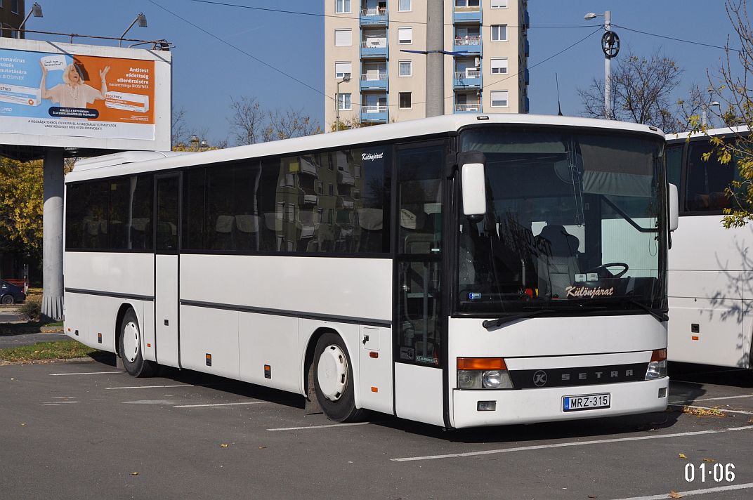 Maďarsko, Setra S315H č. MRZ-315