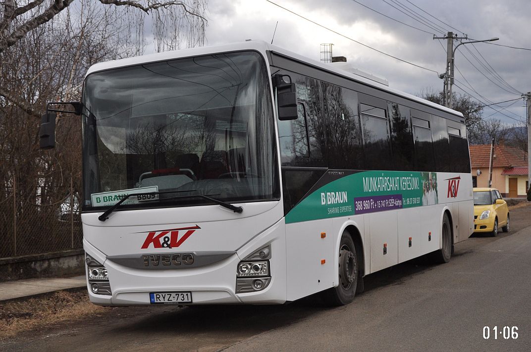 Венгрия, IVECO Crossway LINE 12M № RYZ-731