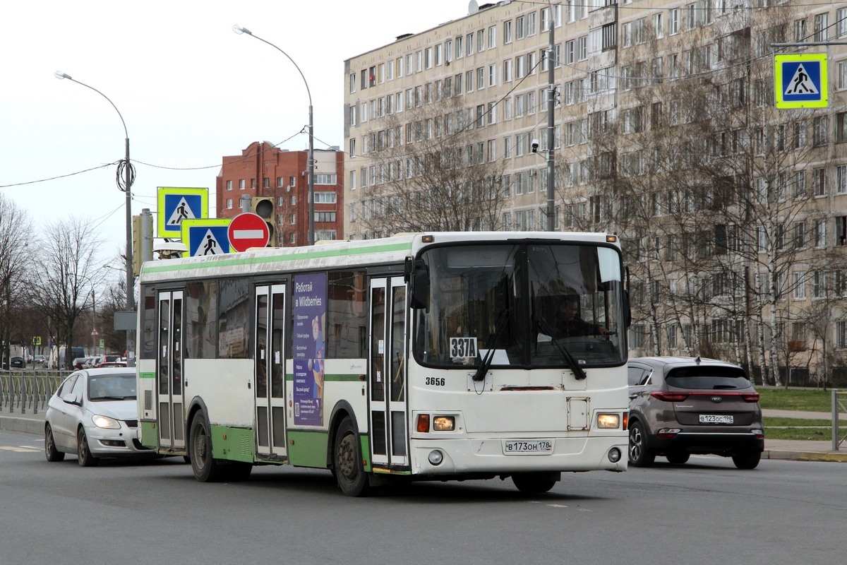 Санкт-Петербург, ЛиАЗ-5293.60 № 3656