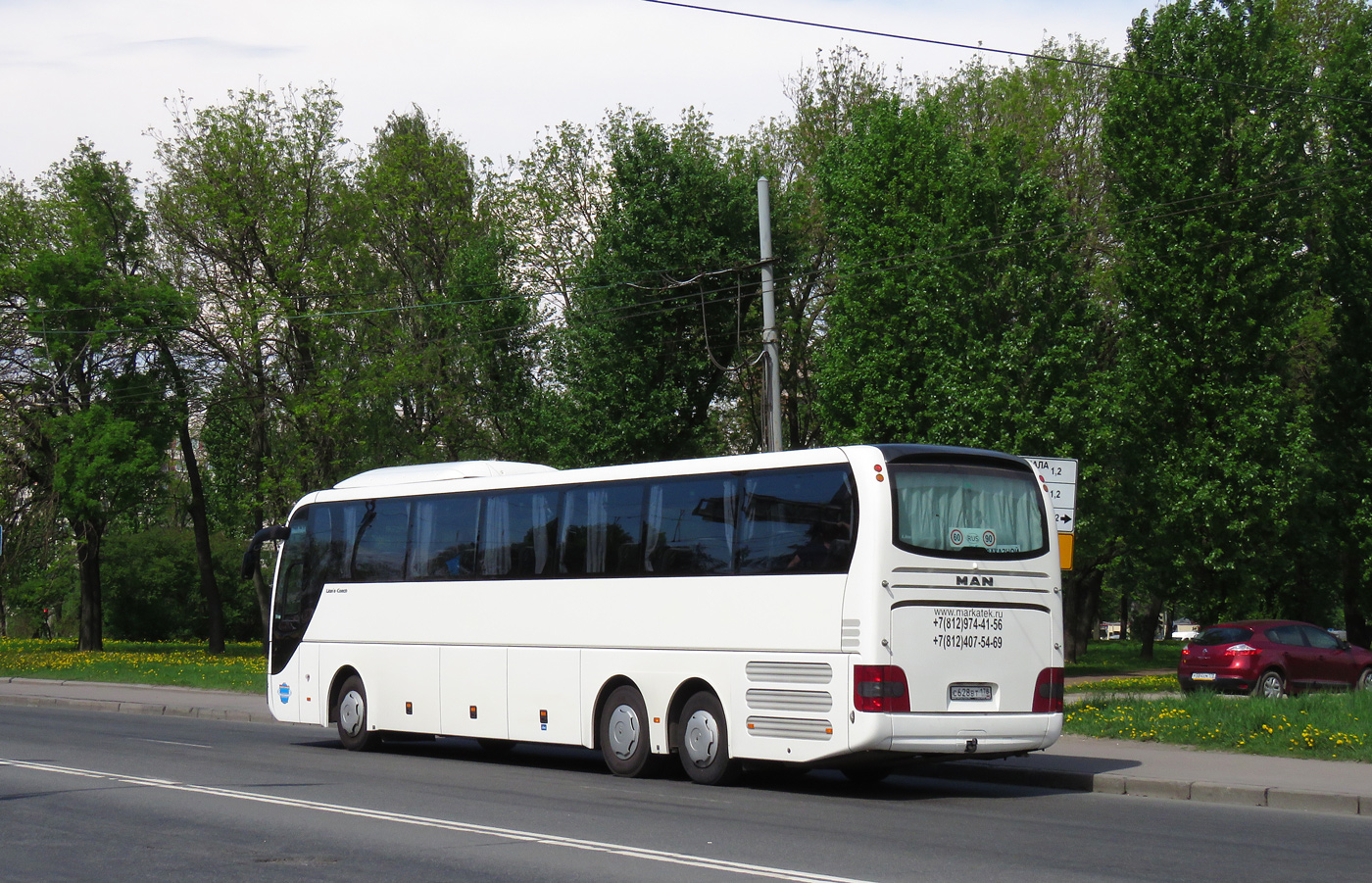Санкт-Петербург, MAN R08 Lion's Coach L RHC444 L № С 628 ВТ 178