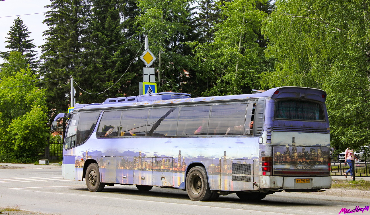Свердловская область, Daewoo BH117H Royal Cruistar № 592 Свердловская область, Daewoo BH117H Royal Cruistar № 592