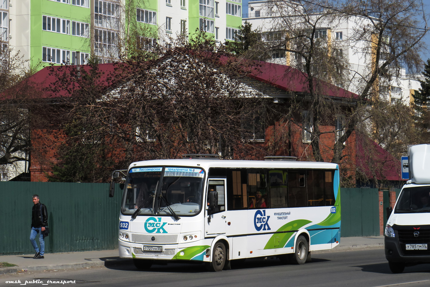 Омская область, ПАЗ-320414-04 "Вектор" (1-2) № 932