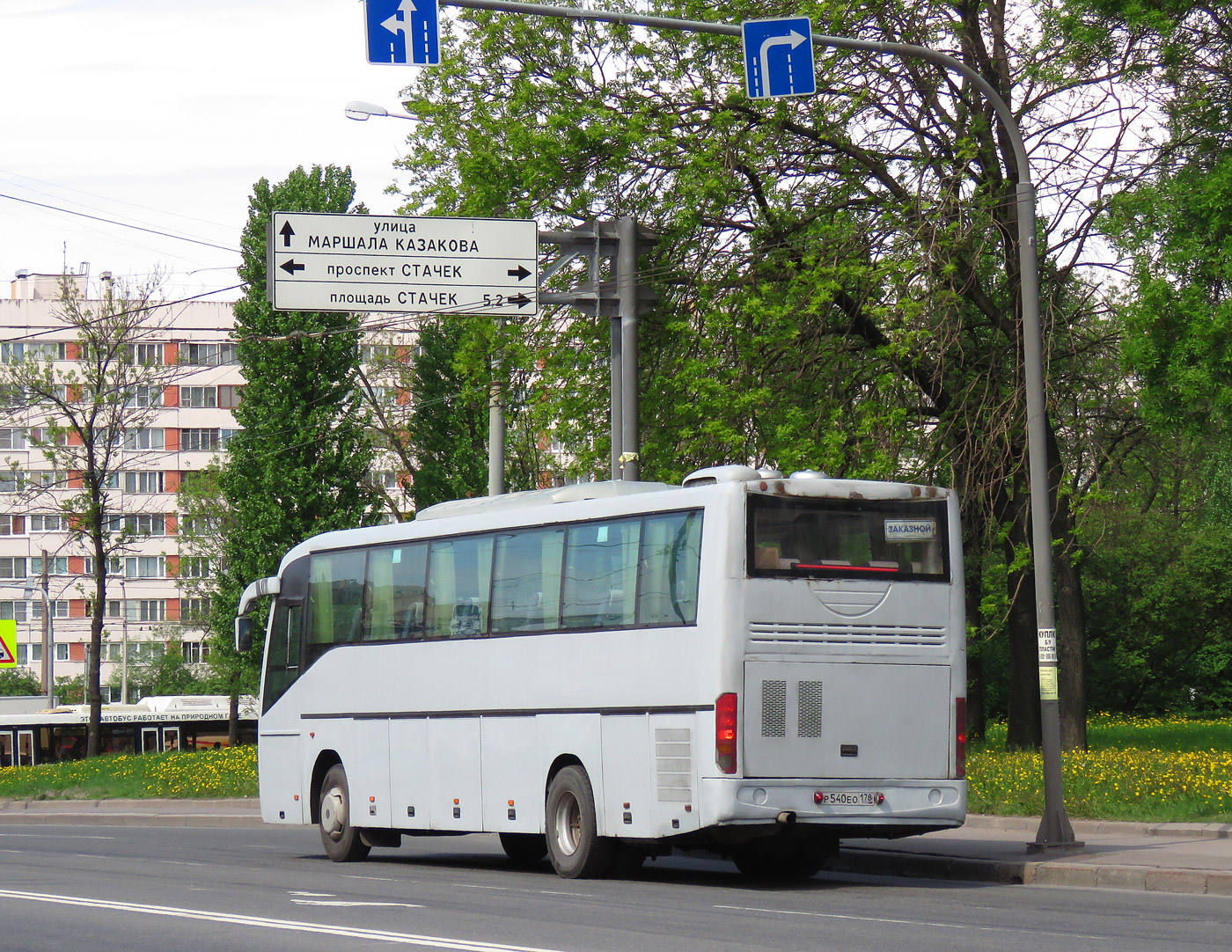 Санкт-Петербург, Yutong ZK6118HA № Р 540 ЕО 178