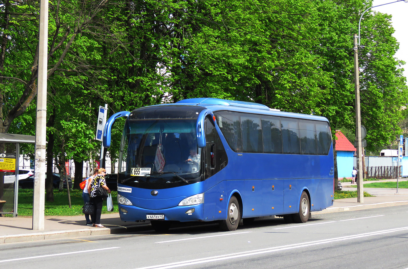 Ленинградская область, Yutong ZK6129H № Х 441 ЕУ 47