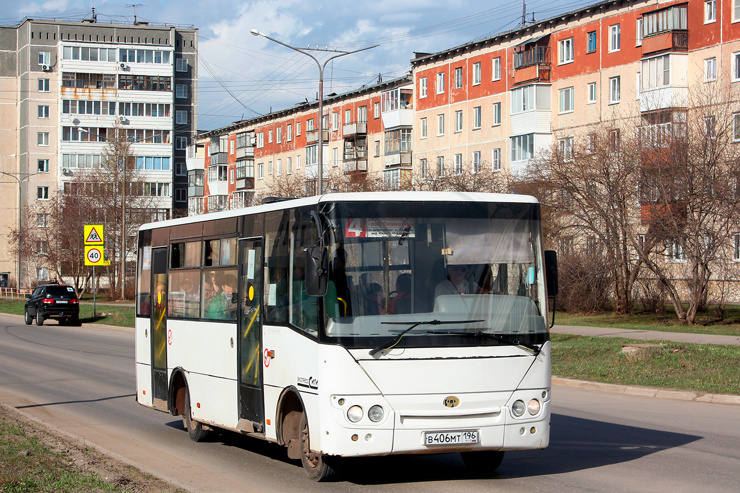 Свердловская область, Богдан А20111 № В 406 МТ 196