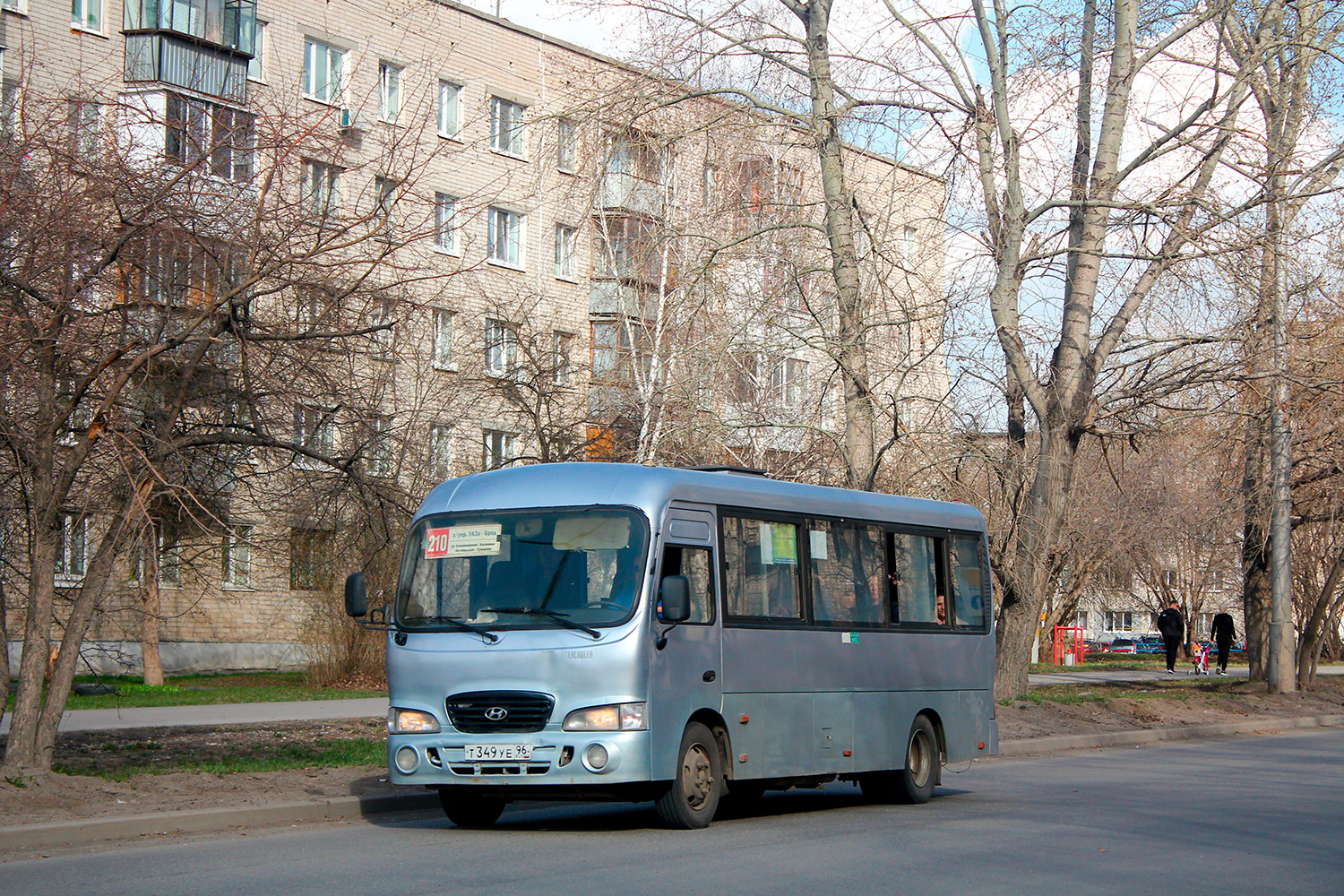 Свердловская область, Hyundai County LWB (ТагАЗ) № Т 349 УЕ 96