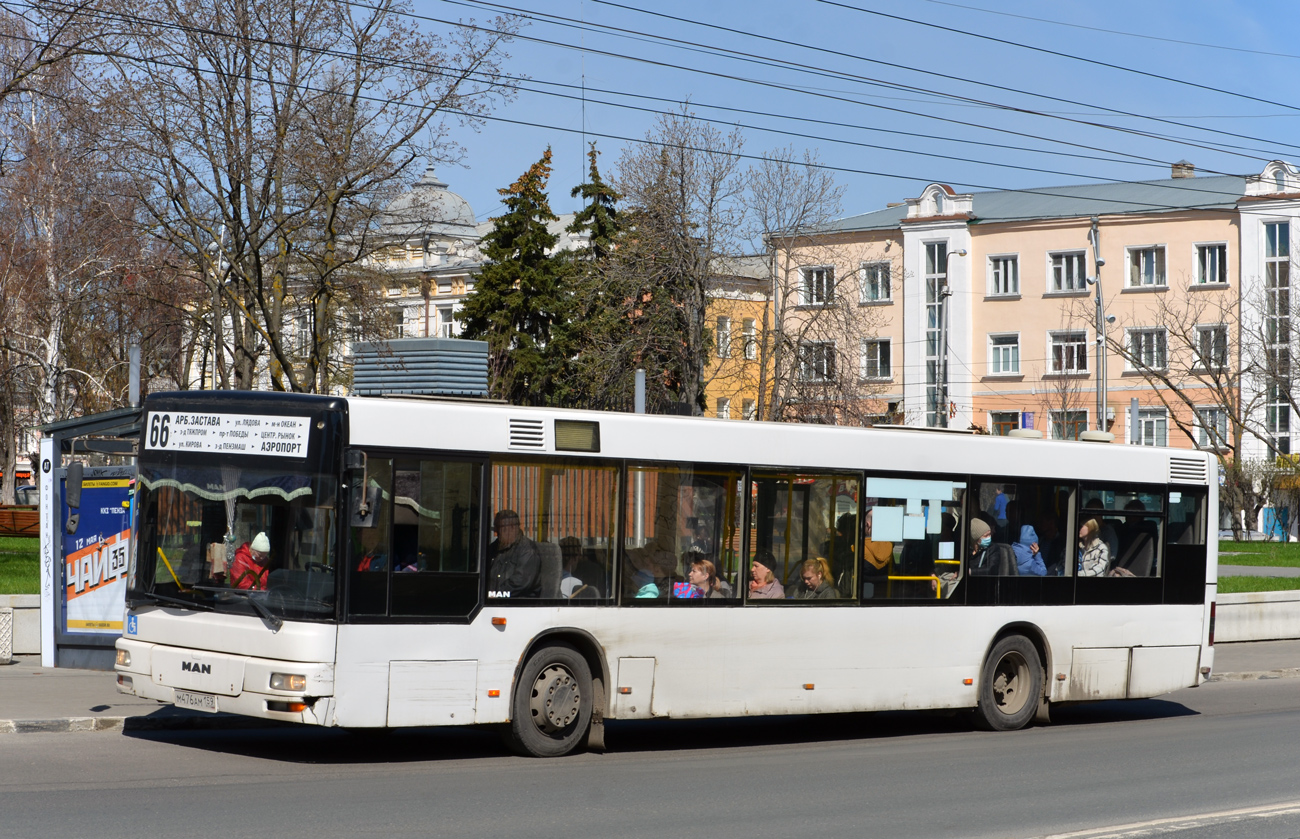 Пензенская область, MAN A21 NL263 № М 476 АМ 159