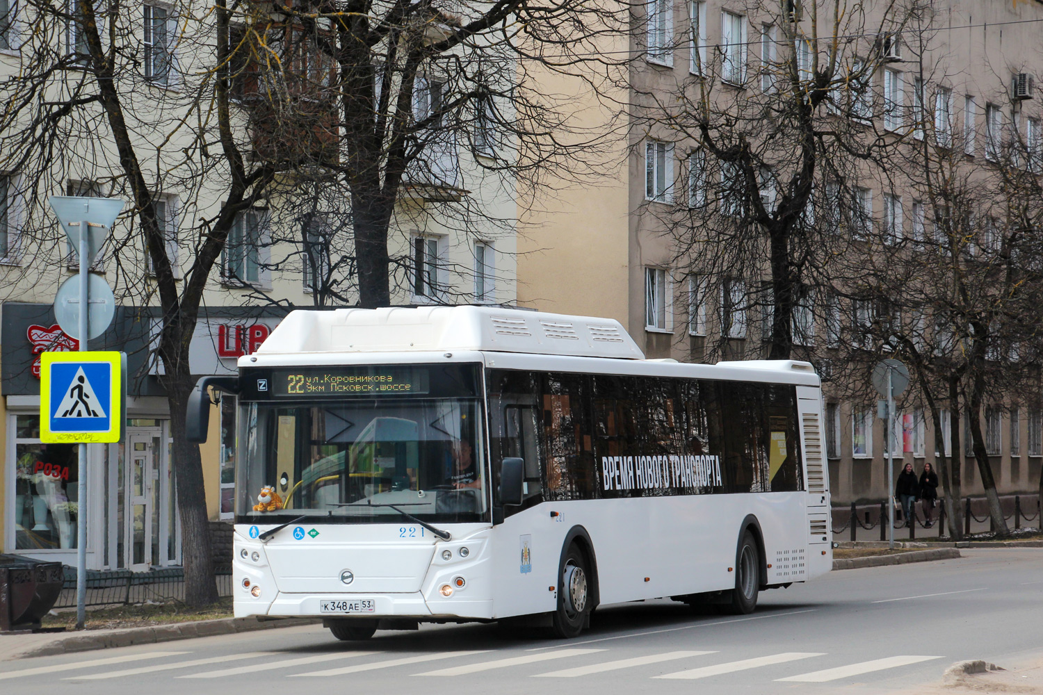 Новгородская область, ЛиАЗ-5292.67 (CNG) № 221