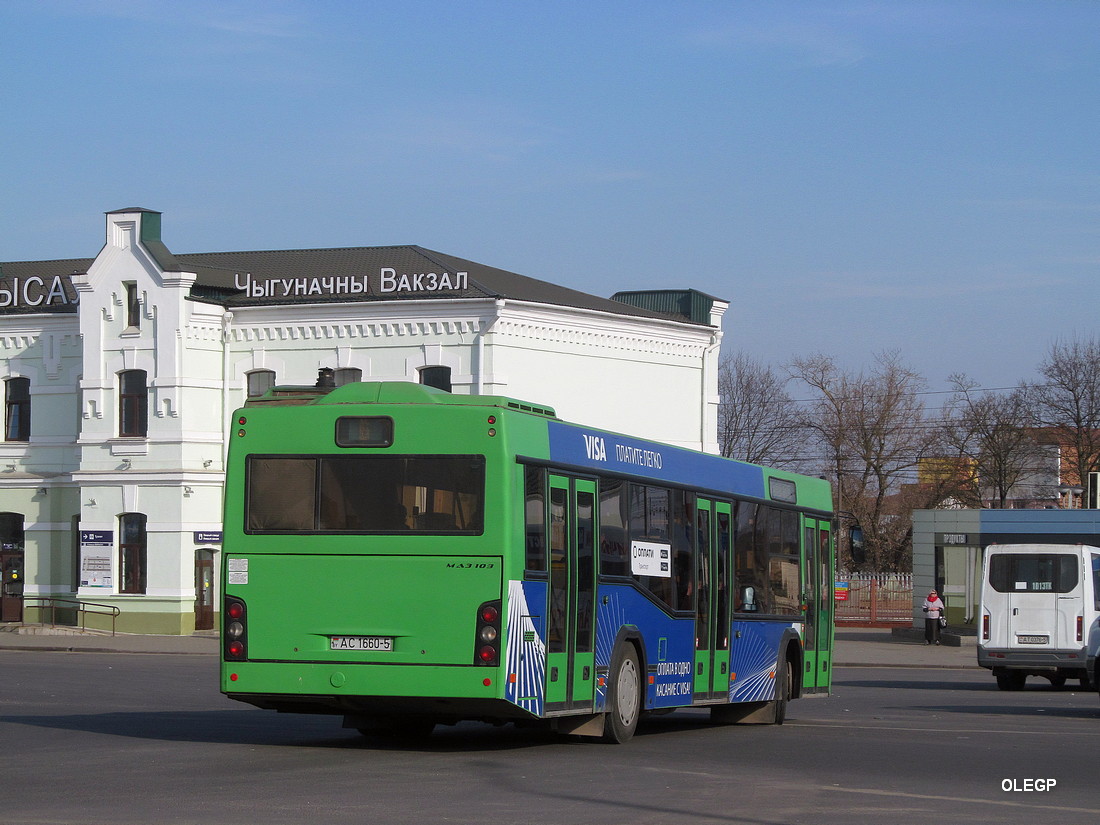 Минская область, МАЗ-103.486 № 15873 Минская область, МАЗ-103.486 № 15873