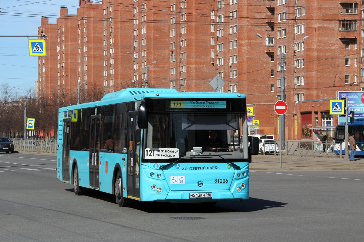 Санкт-Петербург, ЛиАЗ-5292.67 (LNG) № 31206