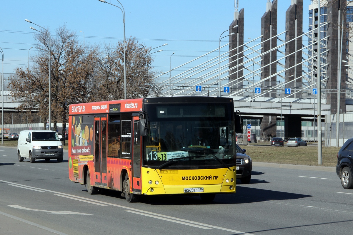 Санкт-Петербург, МАЗ-206.067 № В 265 ЕР 178