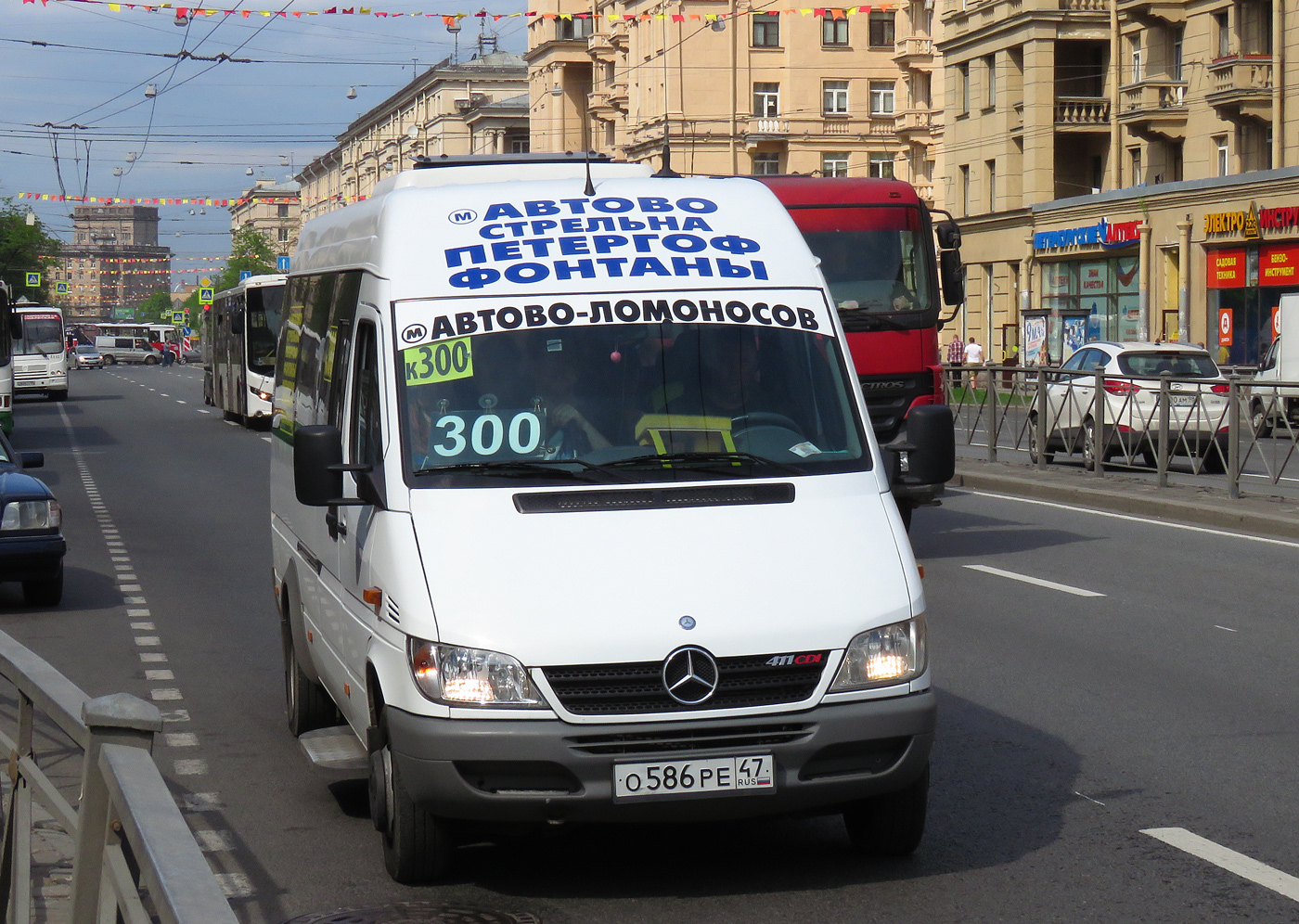 Санкт-Петербург, Луидор-223237 (MB Sprinter Classic) № О 586 РЕ 47