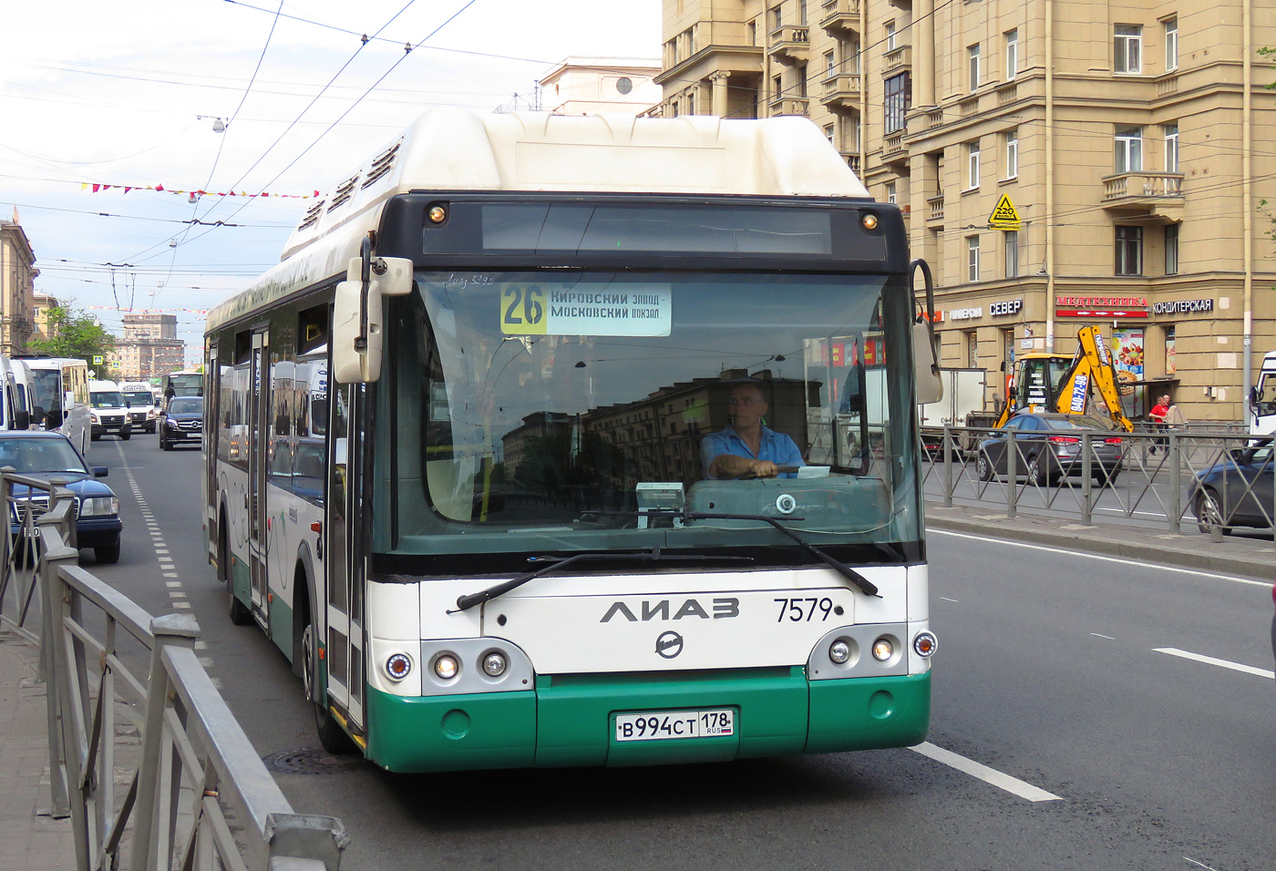 Санкт-Петербург, ЛиАЗ-5292.71 № 7579