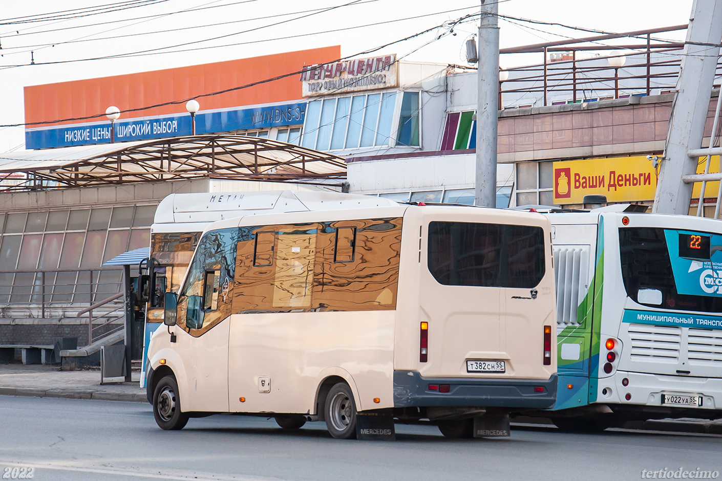 Омская область, ГАЗ-A64R42 Next № Т 382 СН 55