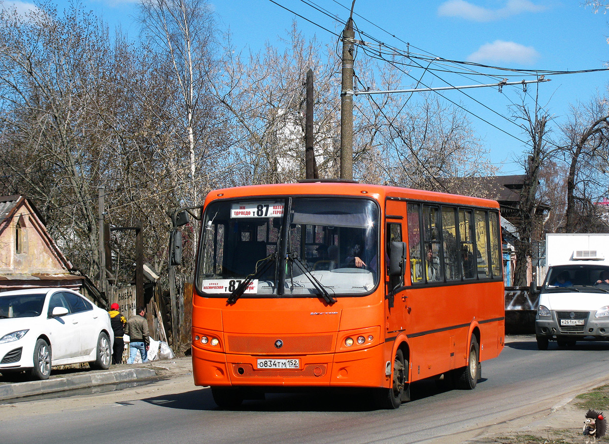 Нижегородская область, ПАЗ-320414-05 "Вектор" № О 834 ТМ 152