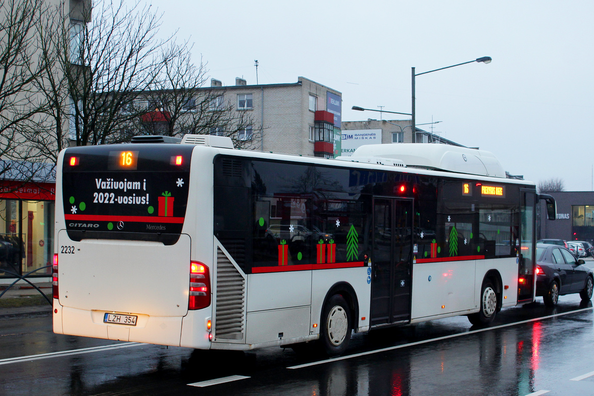 Lietuva, Mercedes-Benz O530 Citaro facelift CNG № 2232