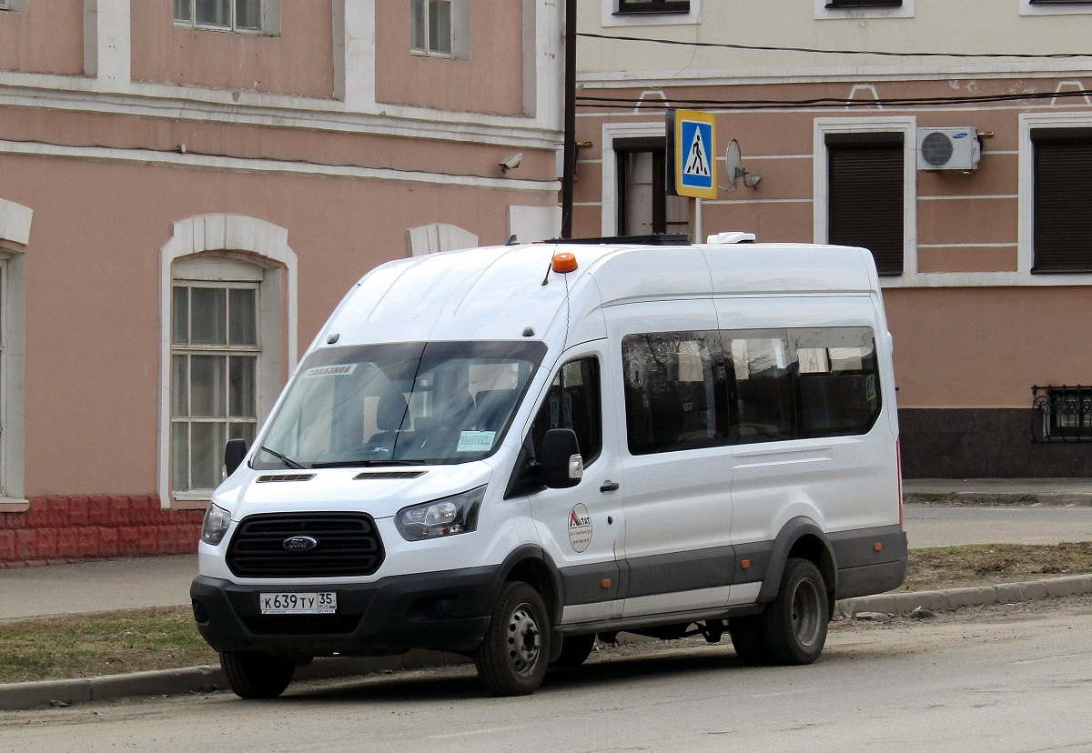 Вологодская область, Ford Transit FBD [RUS] (X2F.ESG.) № К 639 ТУ 35