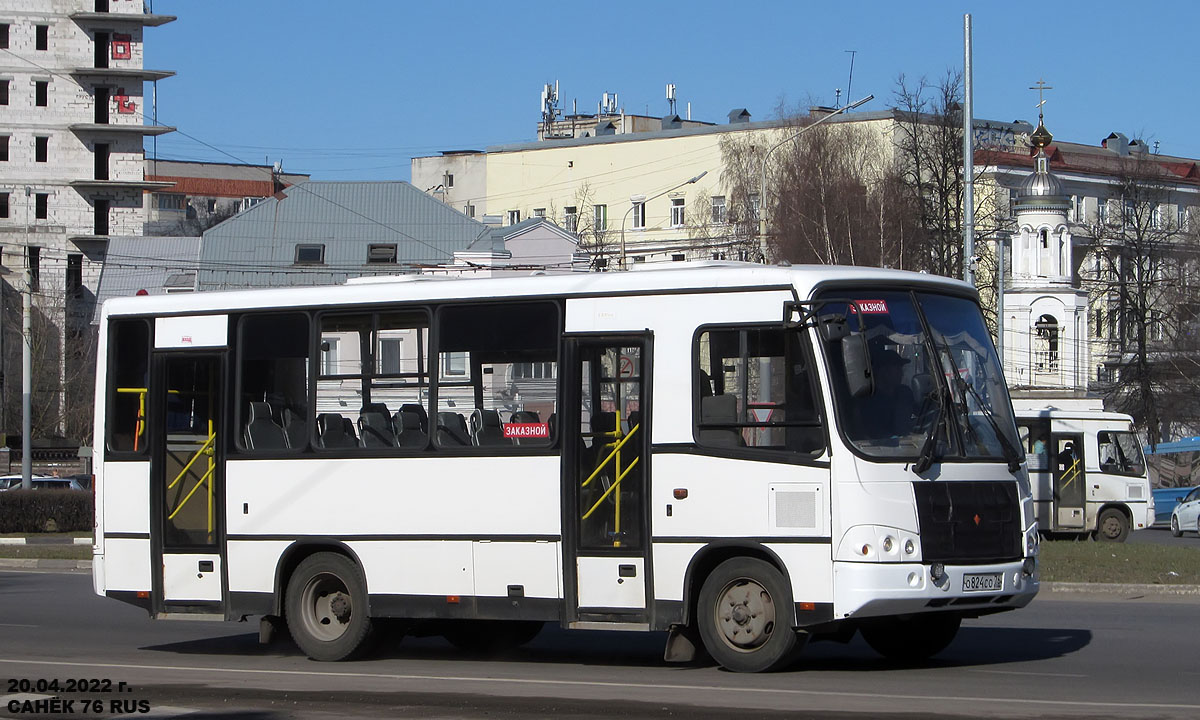 Ярославская область, ПАЗ-320402-05 № О 824 СО 76