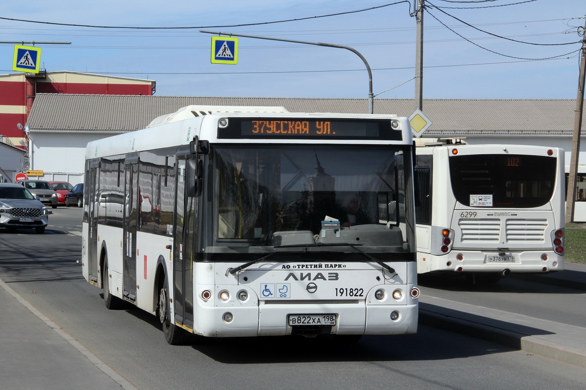 Санкт-Петербург, ЛиАЗ-5292.65 № В 822 ХА 198