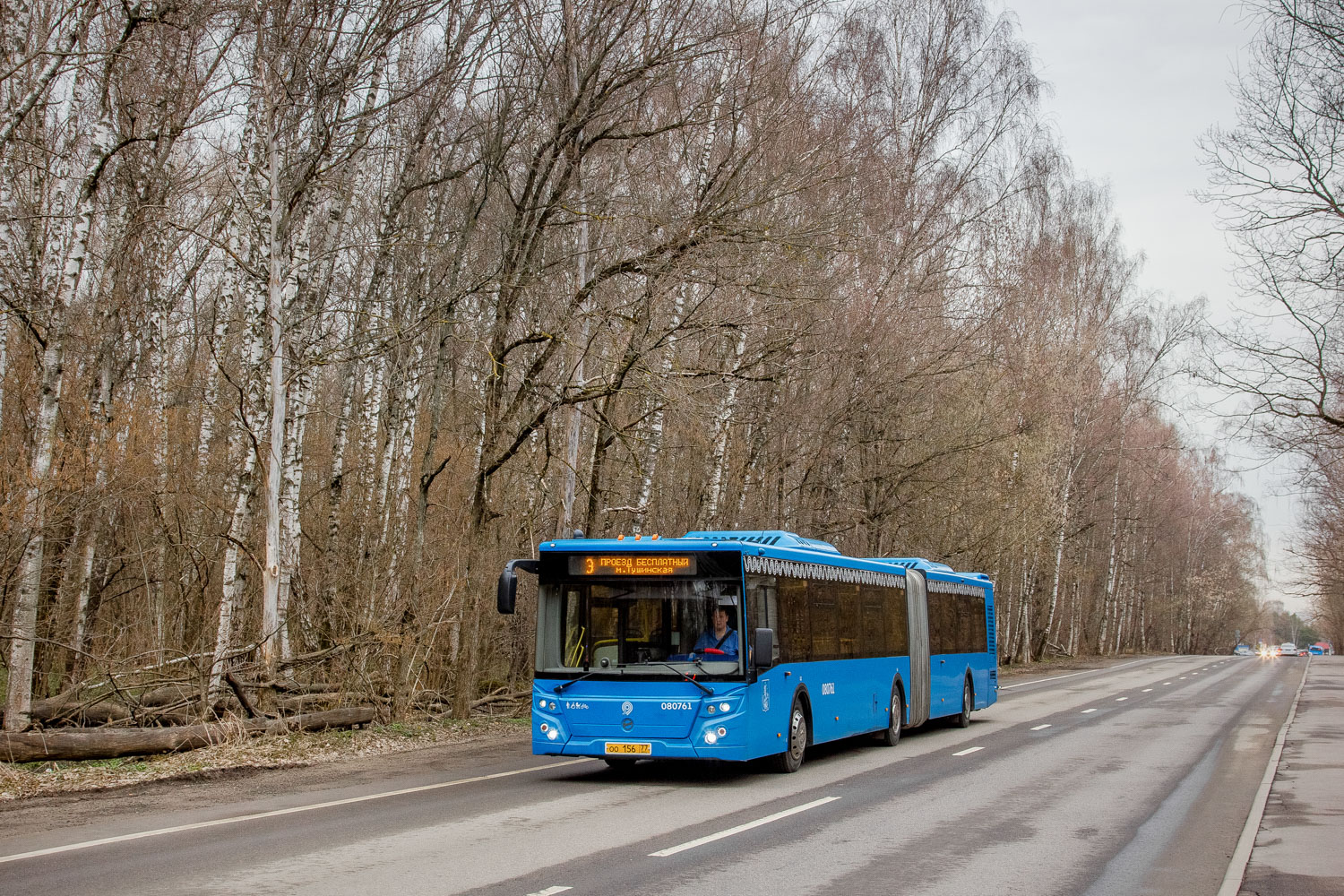 Москва, ЛиАЗ-6213.65 № 080761