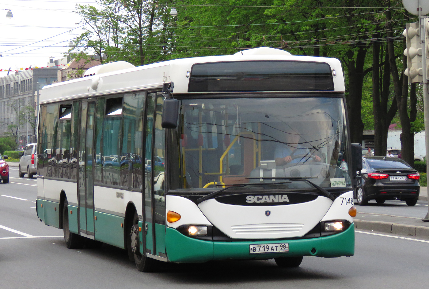 Санкт-Петербург, Scania OmniLink I (Скания-Питер) № 7148