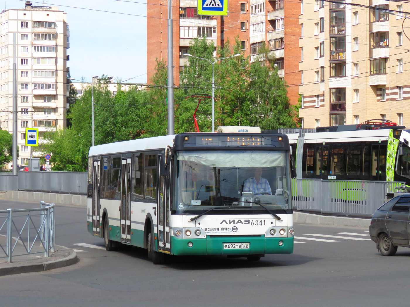 Sankt Petersburg, LiAZ-5292.60 Nr. 6341