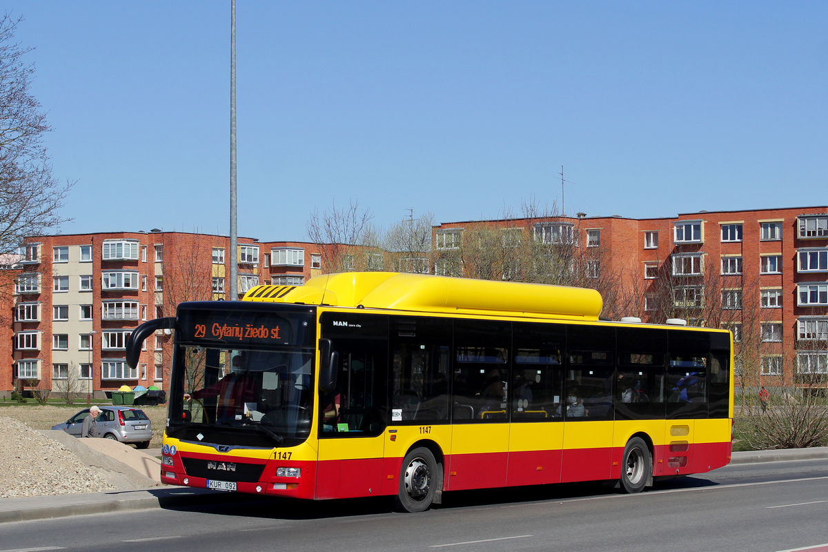 Литва, MAN A21 Lion's City NL273 CNG № 1147