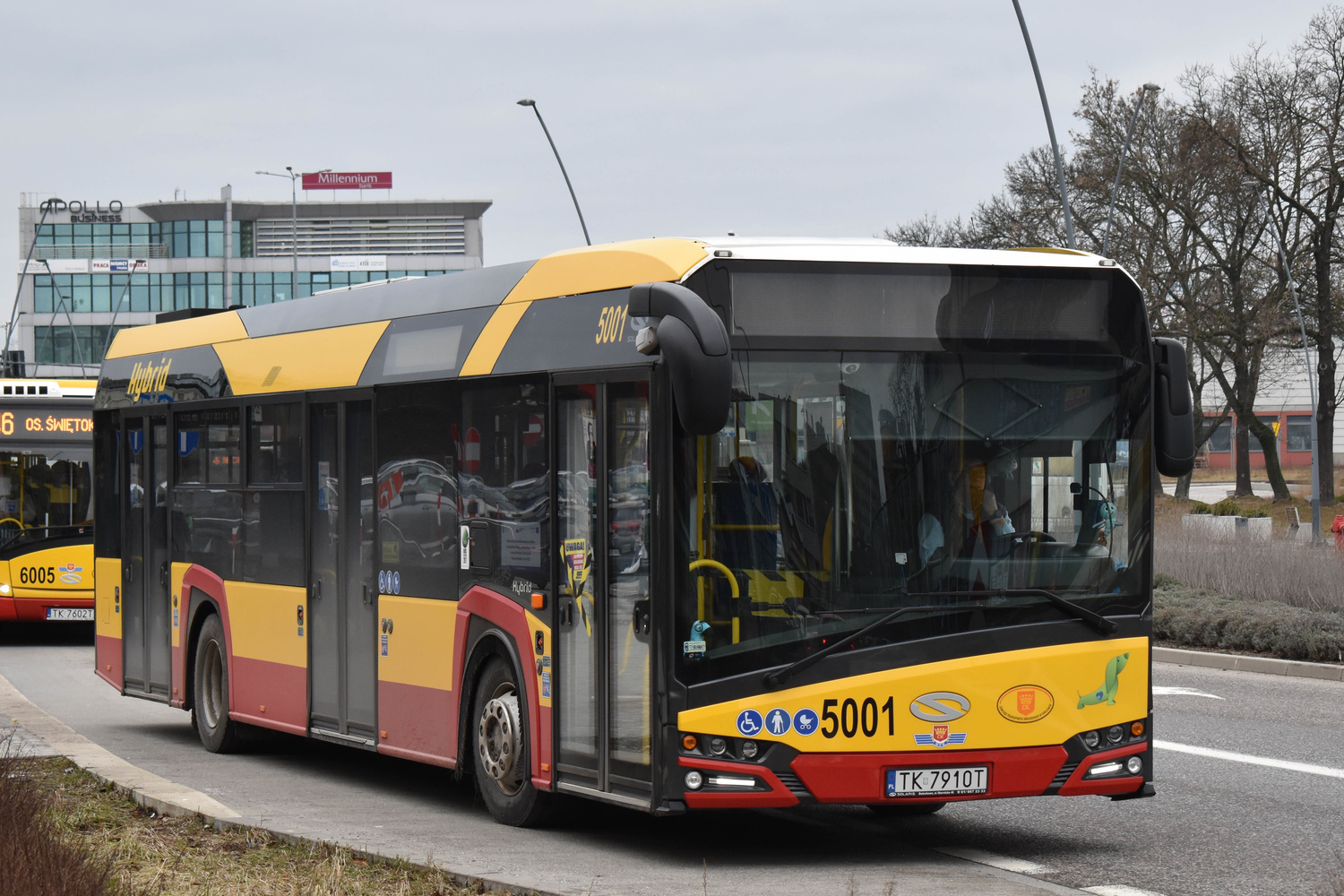 Польша, Solaris Urbino IV 12 hybrid № 5001