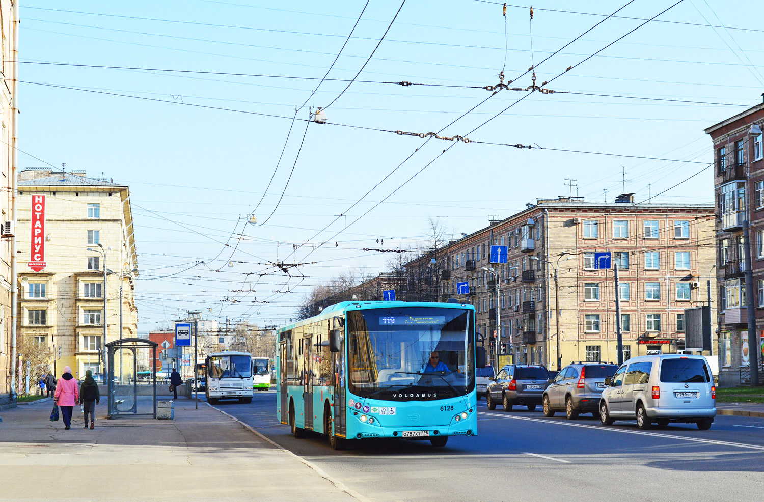 Санкт-Петербург, Volgabus-5270.G2 (LNG) № 6128