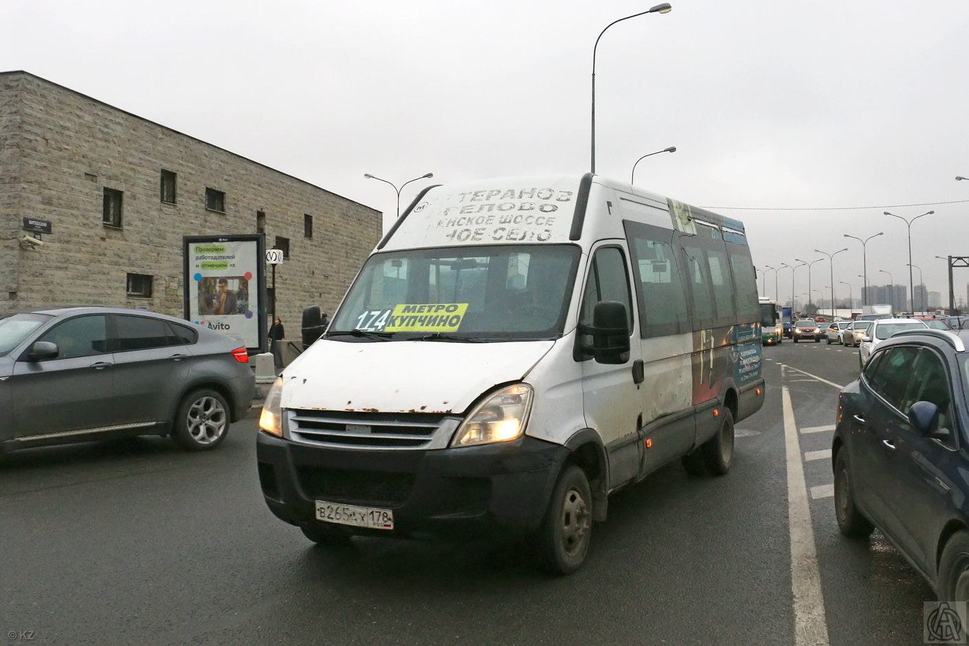 Санкт-Петербург, Нижегородец-2227UU (IVECO Daily) № В 265 АХ 178