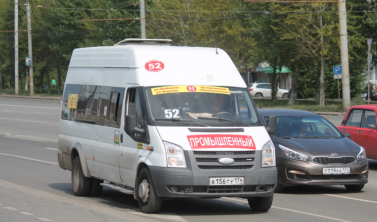 Челябинская область, Нижегородец-222702 (Ford Transit) № А 156 ТУ 174