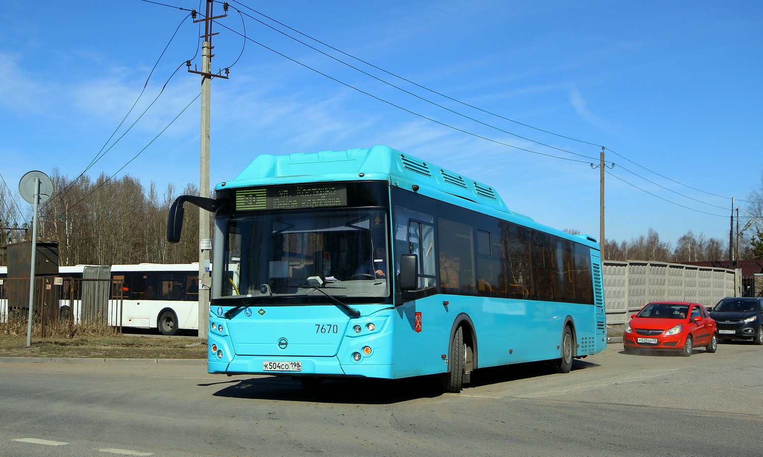 Санкт-Петербург, ЛиАЗ-5292.67 (CNG) № 7670