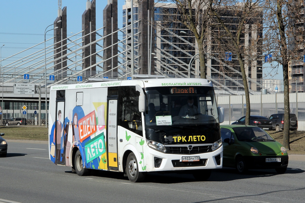 Санкт-Петербург, ПАЗ-320405-04 "Vector Next" № У 933 РН 178