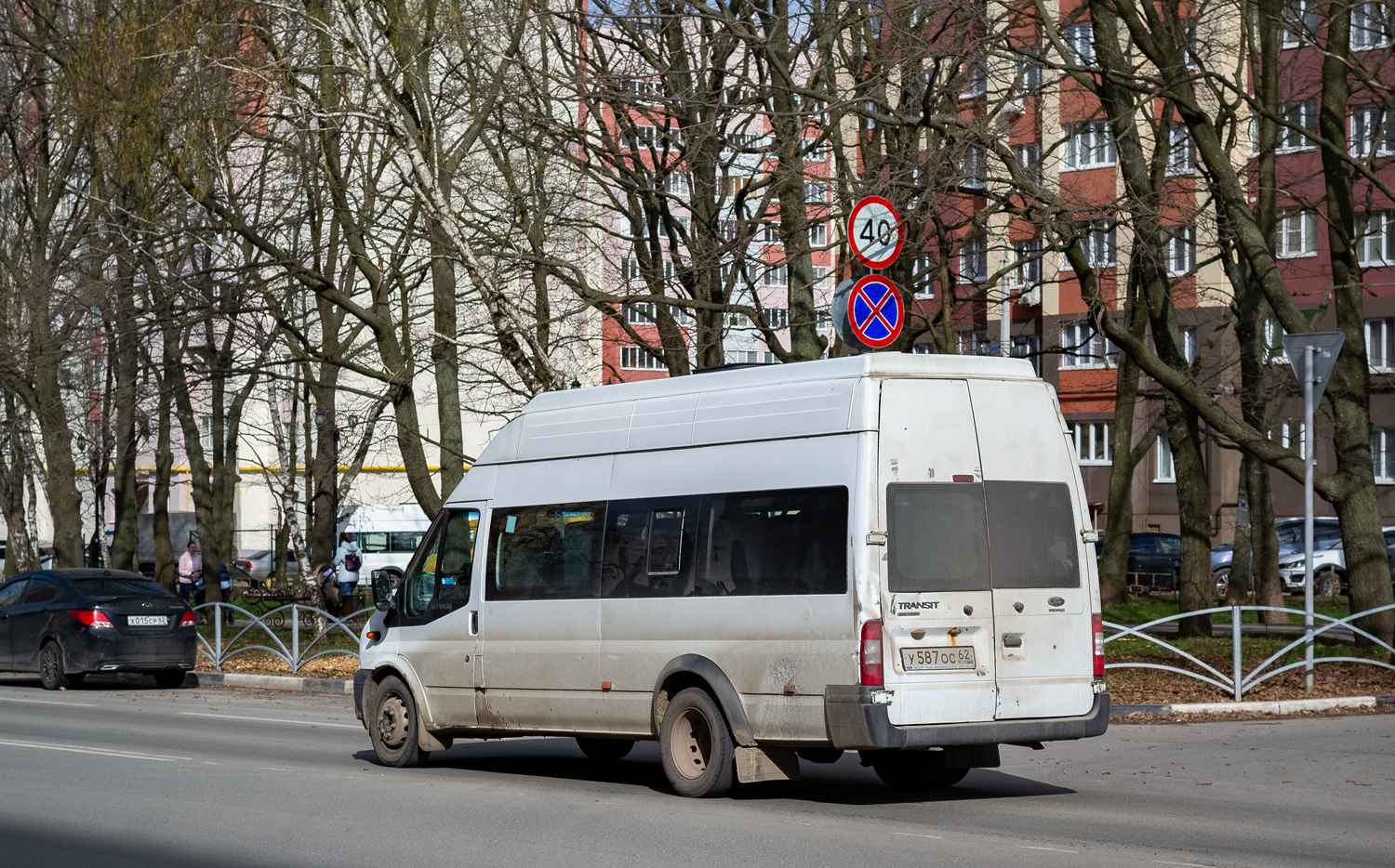 Рязанская область, Нижегородец-222708  (Ford Transit) № У 587 ОС 62