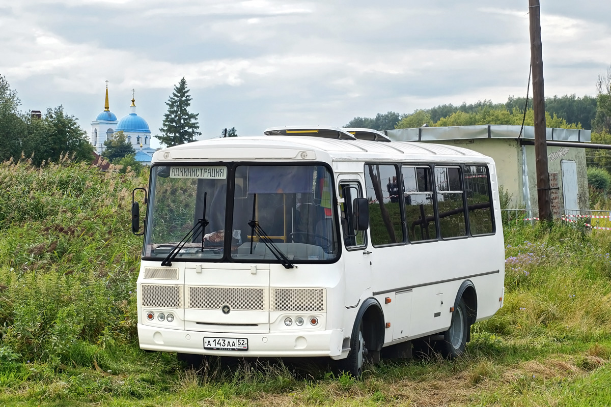 Нижегородская область, ПАЗ-32053-04 № А 143 АА 52