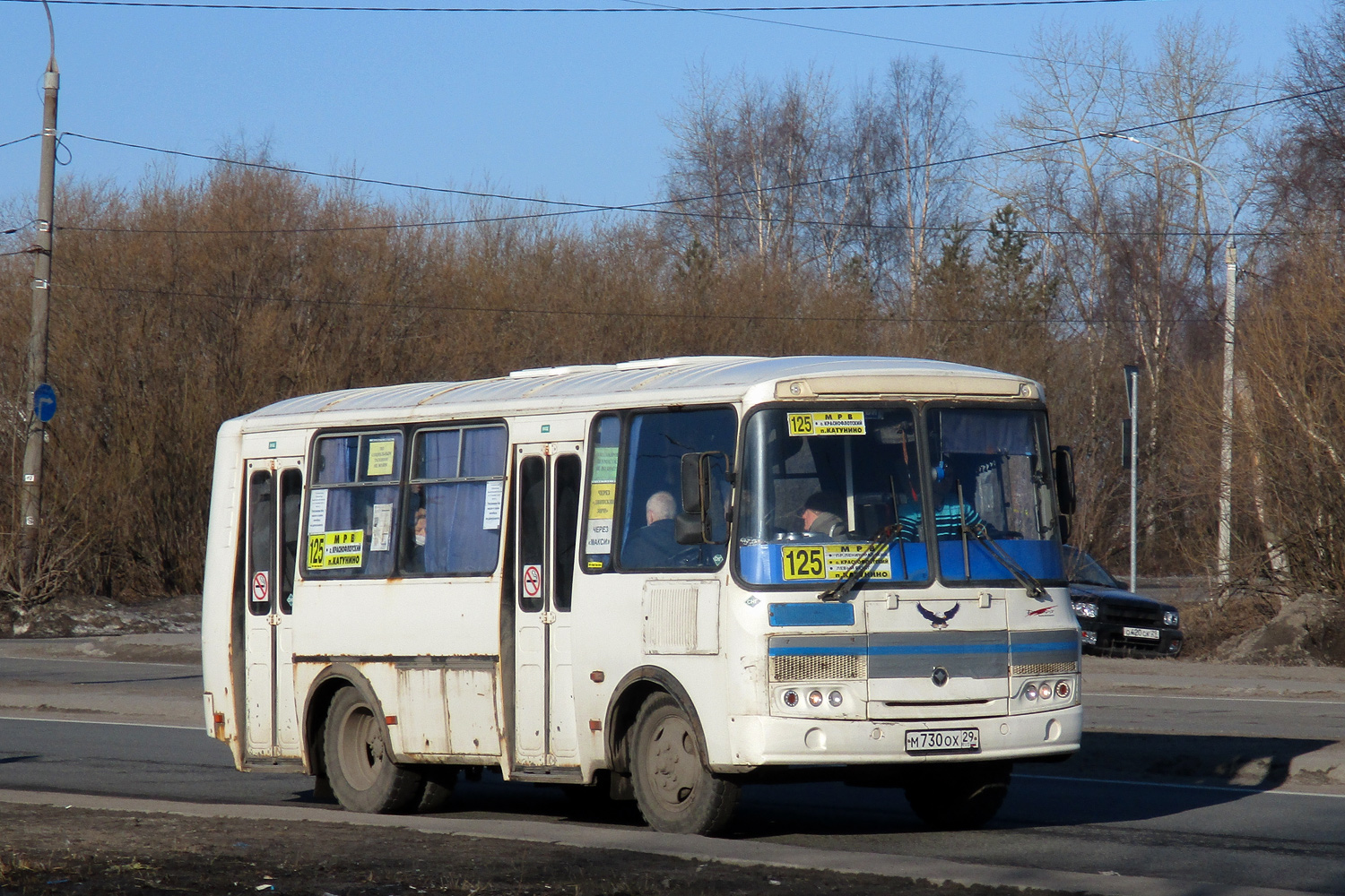 Архангельская область, ПАЗ-32054 № М 730 ОХ 29