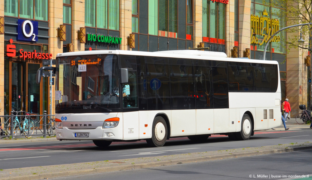 Берлин, Setra S415LE business № B-BN 704