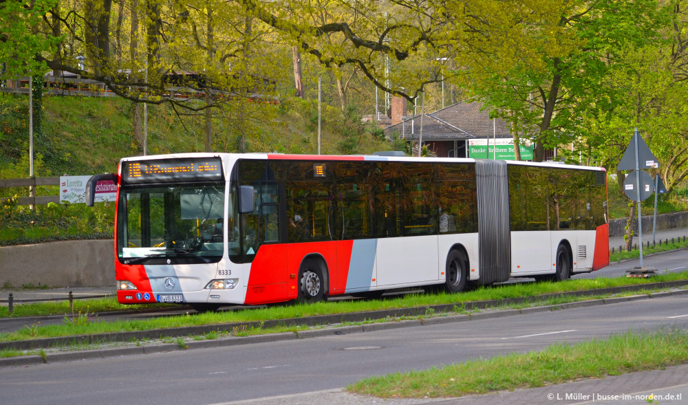 Берлин, Mercedes-Benz O530G Citaro facelift G № 8333