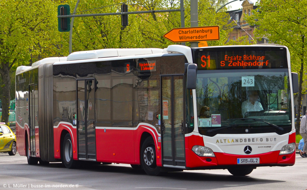 Бранденбург, Mercedes-Benz Citaro C2 G № SRB-GL 2