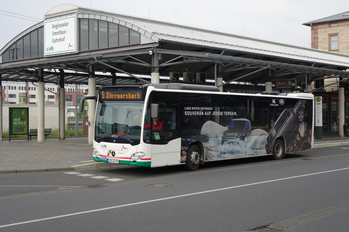 Бавария, Mercedes-Benz Citaro C2 hybrid № 199