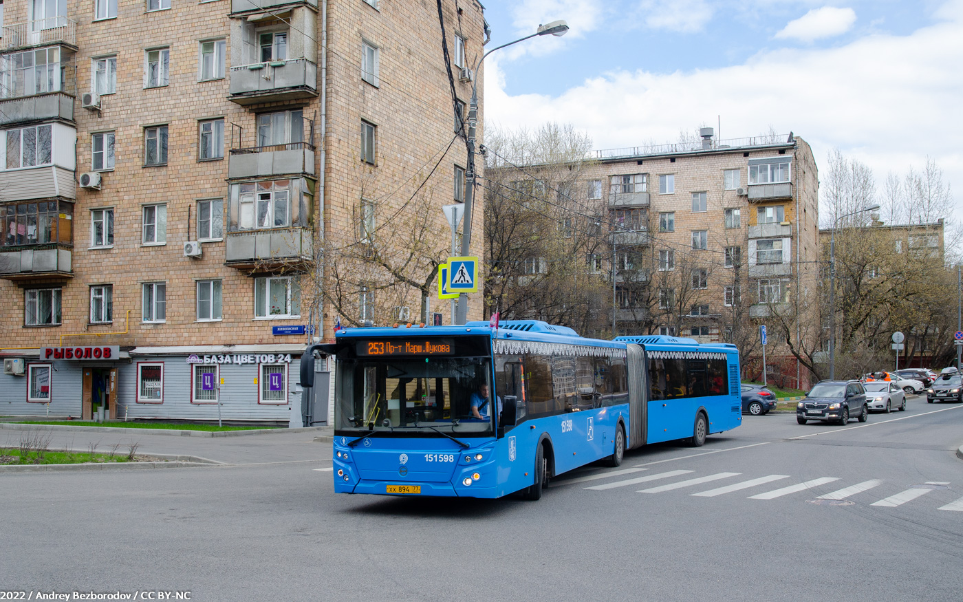 Москва, ЛиАЗ-6213.65 № 151598