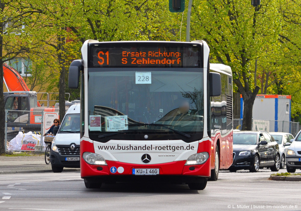 Берлин, Mercedes-Benz Citaro C2 G № KU-I 460