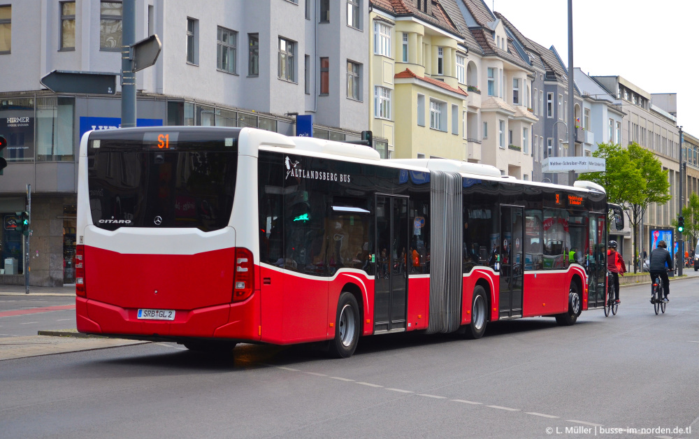 Бранденбург, Mercedes-Benz Citaro C2 G № SRB-GL 2