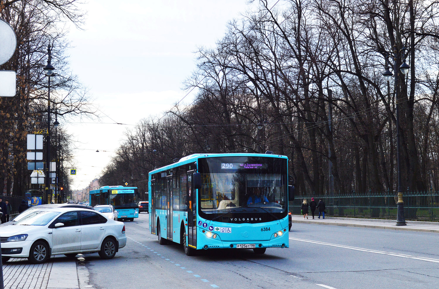 Санкт-Петербург, Volgabus-5270.G2 (LNG) № 6384