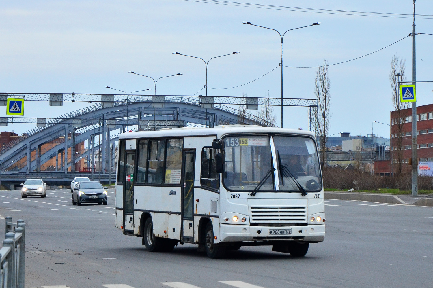 Санкт-Петербург, ПАЗ-320402-05 № 7897