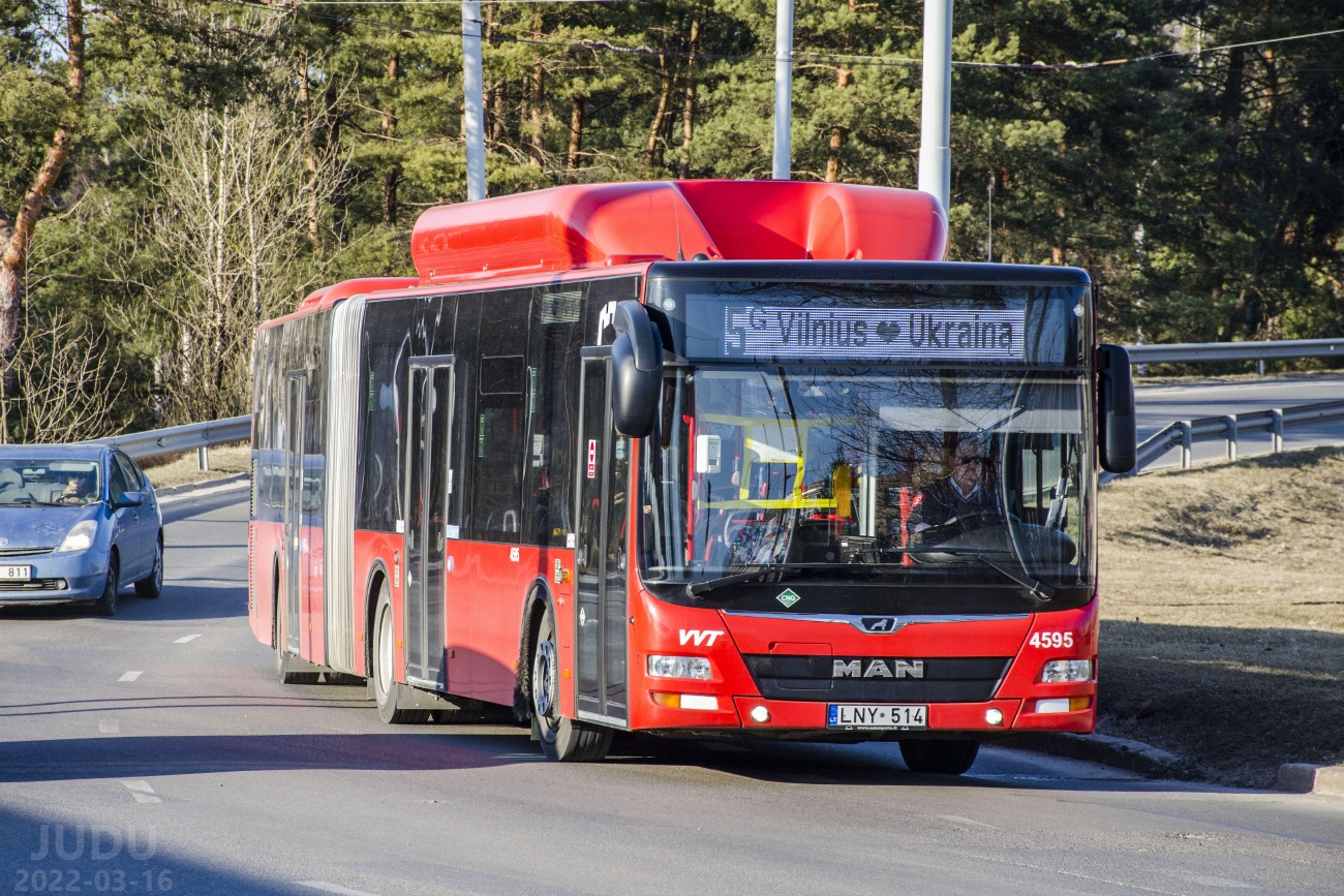 Литва, MAN A23 Lion's City G NG313 CNG № 4595