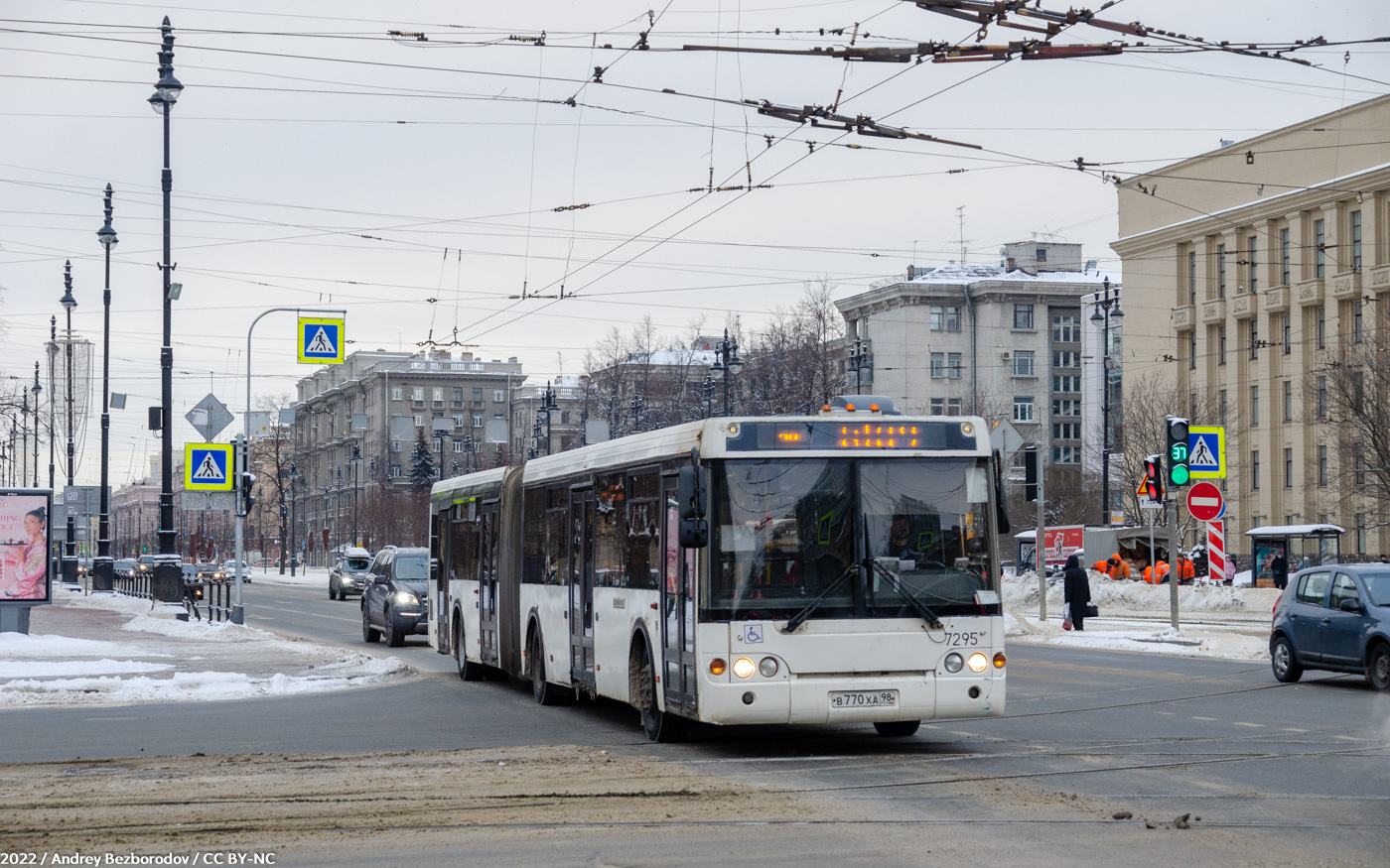 Санкт-Петербург, ЛиАЗ-6213.20 № 7295