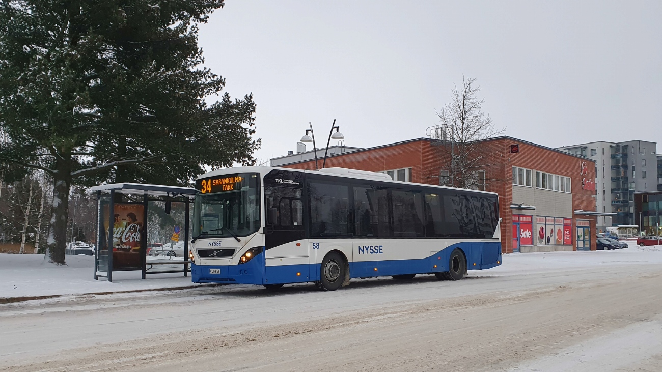 Финляндия, Volvo 8900LE № 58