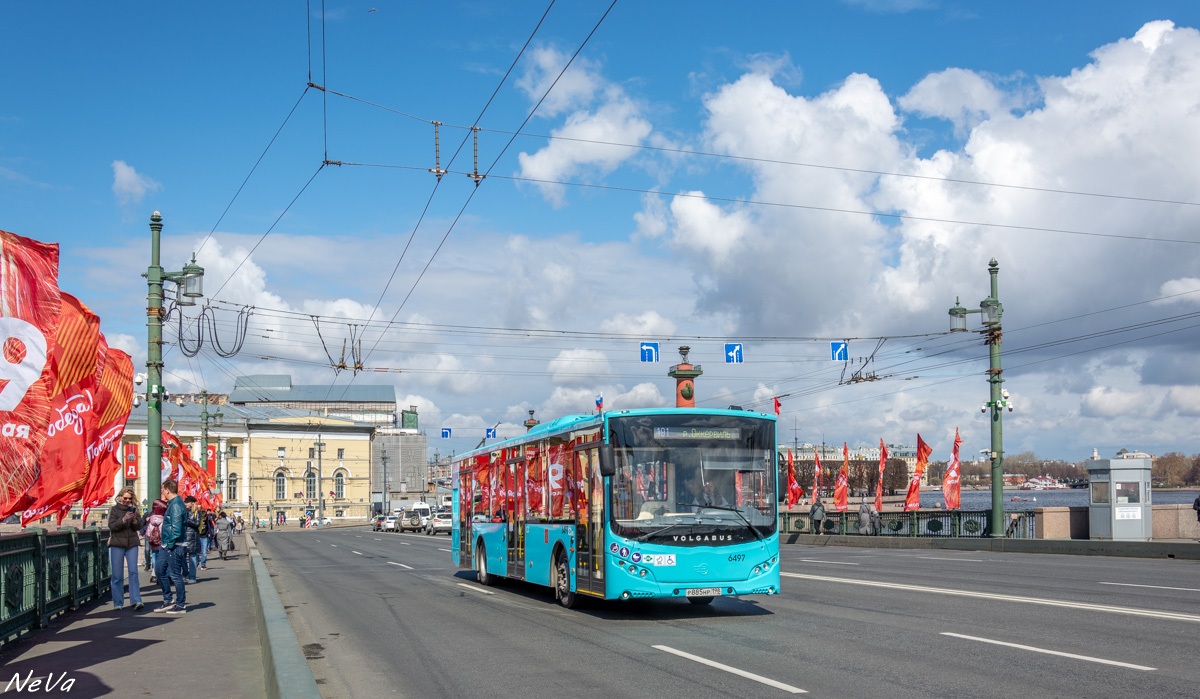 Санкт-Петербург, Volgabus-5270.G4 (LNG) № 6497